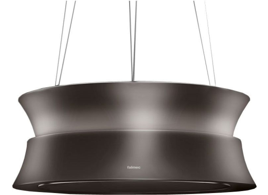 _dodatkowy RABAT %_|_wysyłka 24H*_| Okap wyspowy FALMEC DAMA Circle.Tech ISOLA 60 gunmetal (czarny-brązowy) | 600 m3/h | 5 lat gwarancji |