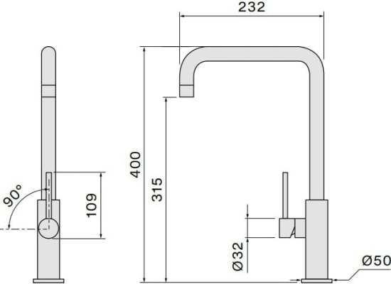 _dodatkowy RABAT %_| Bateria FALMEC PURE STEEL SQUARE stal szczotkowana INOX (MPSS.00#SSF)