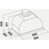 _dodatkowy RABAT %_|_wysyłka 24H*_| Okap do zabudowy FALMEC BUILT-IN MAX EVO 50 czarny | 600 m3/h | 5 lat gwarancji |
