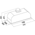 _dodatkowy RABAT %_|_wysyłka 24H*_| Okap do zabudowy FALMEC BUILT-IN MAX EVO 70 inox | 600 m3/h | 5 lat gwarancji |