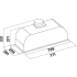 _dodatkowy RABAT %_|_wysyłka 24H*_| Okap do zabudowy FALMEC BUILT-IN MAX EVO 70 biały | 600 m3/h | 5 lat gwarancji |