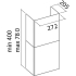 Komin FALMEC inox do TAB 60/80 (KCTCN.001#I)