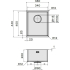 _dodatkowy RABAT %_| Zlew FALMEC COMO INOX 34 stal szczotkowana (SCO3400F.00#SSF)