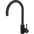 Zestaw FALMEC | zlew ISEO CERAMIX 50 + bateria ISEO ROUND | BLACK (czarny mat)