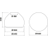 _dodatkowy RABAT %_| Okap wyspowy FALMEC SOPHIE Circle.Tech ISOLA 54 miedź antyczna | 600 m3/h | 5 lat gwarancji |