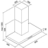 | PRODUKT ARCHIWALNY | Okap przyścienny FALMEC PLANE WHITE 90 biały | 800 m3/h |__5_LAT_GWARANCJI__|