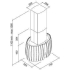 | PRODUKT ARCHIWALNY | Okap wyspowy FALMEC PRESTIGE ISOLA 75 biały | 800 m3/h |__5_LAT_GWARANCJI__|