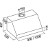 _dodatkowy RABAT %_|_wysyłka 24H*_| Okap przyścienny FALMEC ZEUS PRO 120 inox | 1000 m3/h | 5 lat gwarancji |