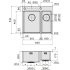 _dodatkowy RABAT %_| Zlew FALMEC GARDA INOX 3118 stal szczotkowana (SGA3118F.00#SSF)
