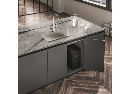 System filtracji FRANKE 6w1 Mythos WATER HUB ALL IN ONE z bateria stal szczotkowana INOX (160.0708.955)