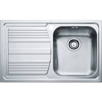 Zlew FRANKE Logica LLX 611-79 stal SZCZOTKOWANA (komora PRAWA) (101.0085.773) *** zamów wycięcie otworów GRATIS ***
