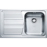 Zlew FRANKE Logica LLL 611-79 stal LEN (komora PRAWA) (101.0086.233) *** zamów wycięcie otworów GRATIS ***