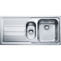 Zlew FRANKE Logica LLL 651-100 stal LEN (komora PRAWA) (101.0086.254) *** zamów wycięcie otworów GRATIS ***