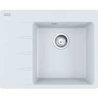 Zlew FRANKE Centro CNG 611-62 TL (komora PRAWA) biały polarny (114.0633.123) *** zamów wycięcie otworów GRATIS ***