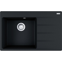 Zlew FRANKE Centro CNG 611-78 TL (komora LEWA) onyx (114.0633.150) *** zamów wycięcie otworów GRATIS ***