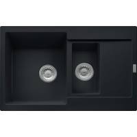 Zlew FRANKE Maris MRG 651-78 czarny mat (114.0675.991) *** zamów wycięcie otworów GRATIS ***