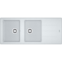 Zlew FRANKE Basis BFG 621-116 biały polarny (114.0676.264) *** zamów wycięcie otworów GRATIS ***