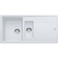 Zlew FRANKE Basis BFG 651-97 biały polarny (114.0676.276) *** zamów wycięcie otworów GRATIS ***