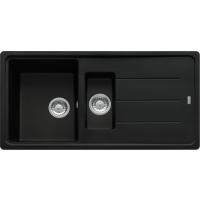Zlew FRANKE Basis BFG 651-97 czarny mat (114.0676.277) *** zamów wycięcie otworów GRATIS ***