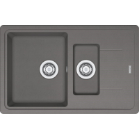 Zlew FRANKE Basis BFG 651-78 kamienny szary (114.0676.281) *** zamów wycięcie otworów GRATIS ***