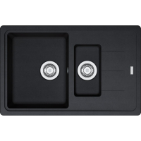 Zlew FRANKE Basis BFG 651-78 onyx (114.0676.282) *** zamów wycięcie otworów GRATIS ***