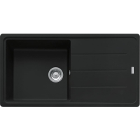 Zlew FRANKE Basis BFG 611-97 czarny mat (114.0676.291) *** zamów wycięcie otworów GRATIS ***