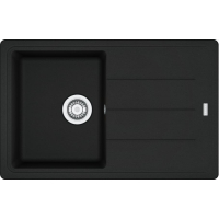 Zlew FRANKE Basis BFG 611-78 czarny mat (114.0676.298) *** zamów wycięcie otworów GRATIS ***