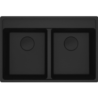 Zlew FRANKE Maris MRG 620-35-35 czarny mat BLACK EDITION (114.0693.518) *** zamów wycięcie otworów GRATIS ***