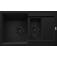 Zlew FRANKE Maris MRG 651-78 czarny mat BLACK EDITION (114.0693.532) *** zamów wycięcie otworów GRATIS ***