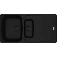Zlew FRANKE Antea AZG 651-97 czarny mat BLACK EDITION (114.0693.549) *** zamów wycięcie otworów GRATIS ***