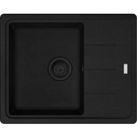 Zlew FRANKE Basis BFG 611-62 czarny mat BLACK EDITION (114.0693.558) *** zamów wycięcie otworów GRATIS ***