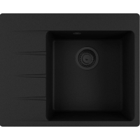 Zlew FRANKE Centro CNG 611-62 TL (komora PRAWA) czarny mat BLACK EDITION (114.0693.566) *** zamów wycięcie otworów GRATIS ***