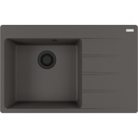 Zlew FRANKE Centro CNG 611-78 TL (komora LEWA) łupkowy szary BLACK EDITION (114.0738.002) *** zamów wycięcie otworów GRATIS ***