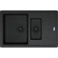 Zlew FRANKE Basis BFG 651-78 onyx BLACK EDITION (114.0741.180) *** zamów wycięcie otworów GRATIS ***