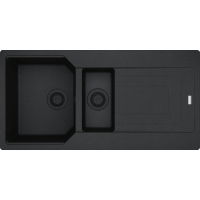 Zlew FRANKE Urban UBG 651-100 onyx BLACK EDITION (114.0741.215) *** zamów wycięcie otworów GRATIS ***