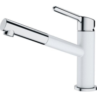 Bateria FRANKE ORBIT PULL-OUT biały polarny + chrom (115.0623.139)