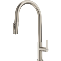 Bateria FRANKE MARIS SLIM CLEAR WATER J PULL-OUT stal optyczna INOX (120.0736.604)