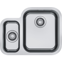 Zlew FRANKE Smart SRX 160-34-16 | DUŻA komora PRAWA | stal SZCZOTKOWANA (122.0739.169)