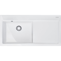 Zlew ceramiczny FRANKE Mythos MTK 611-100 (komora LEWA) biały polarny | Fraceram (124.0379.851)