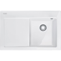 Zlew ceramiczny FRANKE Mythos MTK 611-78 (komora PRAWA) biały polarny | Fraceram (124.0540.949)