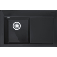 Zlew ceramiczny FRANKE Mythos MTK 611-78 (komora LEWA) onyx (czarny połysk) | Fraceram (124.0540.981)