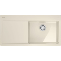 Zlew ceramiczny FRANKE MythosX MYK 611-100 (komora PRAWA) kremowy | Fraceram (124.0749.509)