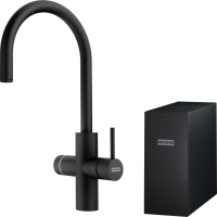 System filtracji FRANKE 6w1 Mythos WATER HUB ALL IN ONE z bateria czarny mat (160.0731.752)
