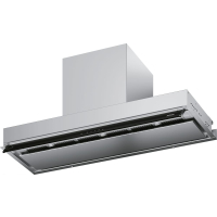 Okap do zabudowy FRANKE AQ-Sense FSAS A90 BK/XS stal szczotkowana + czarne szkło (305.0657.263)