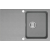 Zlew FRANKE Orion OID 611-78 kamienny szary | Tectonite (114.0476.401) *** zamów wycięcie OTWORU na dozownik GRATIS ***