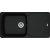 Zlew FRANKE Antea AZG 611-97 XL czarny mat (114.0676.241) *** zamów wycięcie otworów GRATIS ***