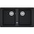 Zlew FRANKE Basis BFG 620-34-34 onyx (114.0676.269) *** zamów wycięcie otworów GRATIS ***