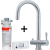 Zestaw FRANKE | bateria EOS CLEAR WATER stal szczotkowana INOX + zestaw CLEAR WATER M (120.0637.656)