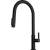 Bateria FRANKE MARIS SLIM CLEAR WATER J PULL-OUT czarny mat (120.0730.911)