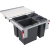 Sortownik FRANKE GARBO 60-3 | 1x8l + 1x12l + 1x18l + 1 miska (121.0200.680)